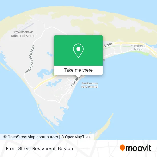 Front Street Restaurant map