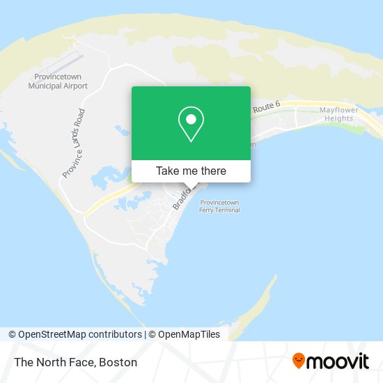 Mapa de The North Face