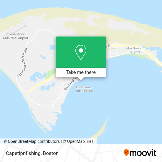 Capetipnfishing map