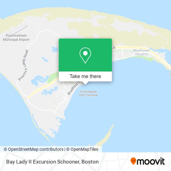 Bay Lady II Excursion Schooner map