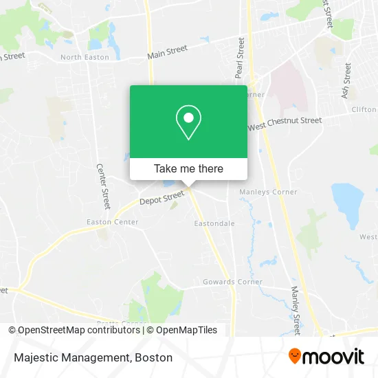 Majestic Management map