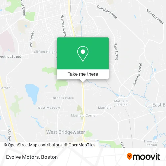 Evolve Motors map