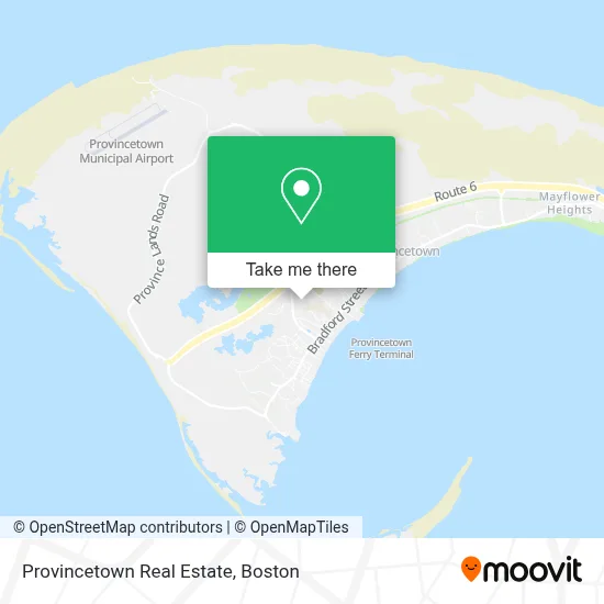 Provincetown Real Estate map