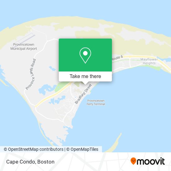 Cape Condo map