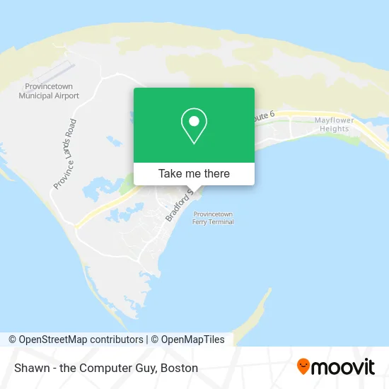 Shawn - the Computer Guy map