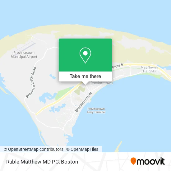 Ruble Matthew MD PC map