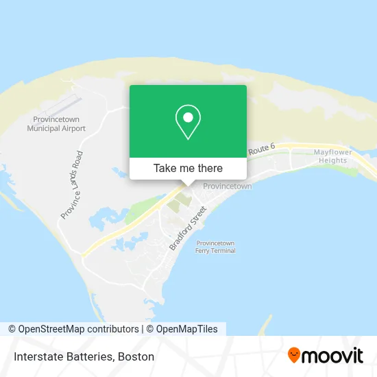 Interstate Batteries map