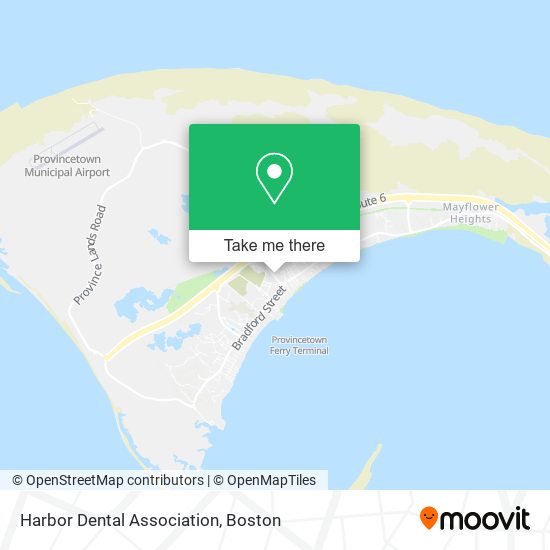 Harbor Dental Association map