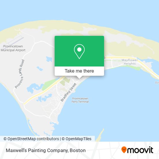 Maxwell's Painting Company map