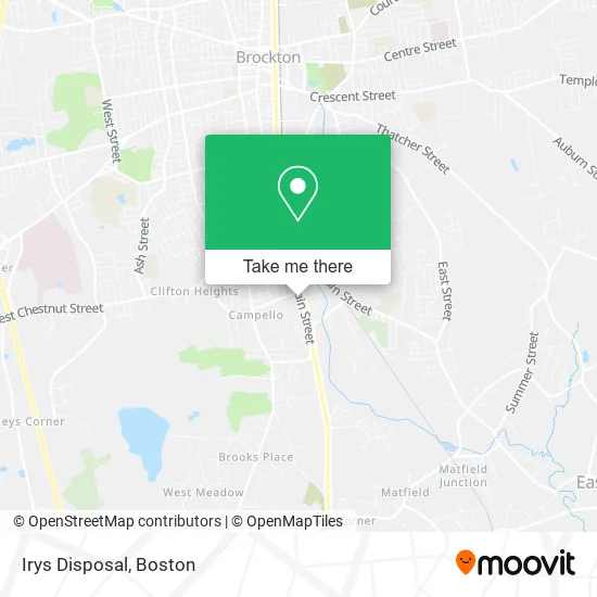 Irys Disposal map