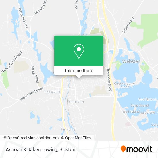 Ashoan & Jaken Towing map