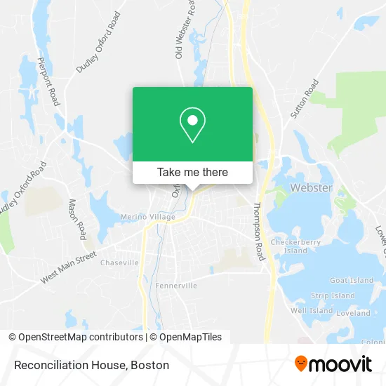 Reconciliation House map