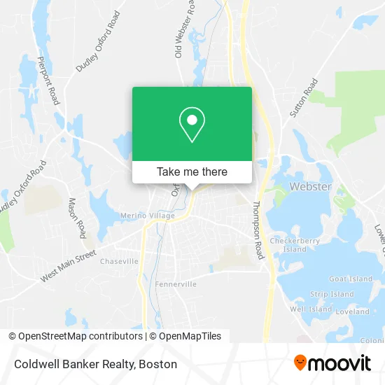 Coldwell Banker Realty map