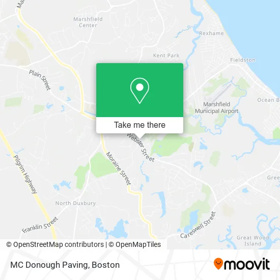 MC Donough Paving map