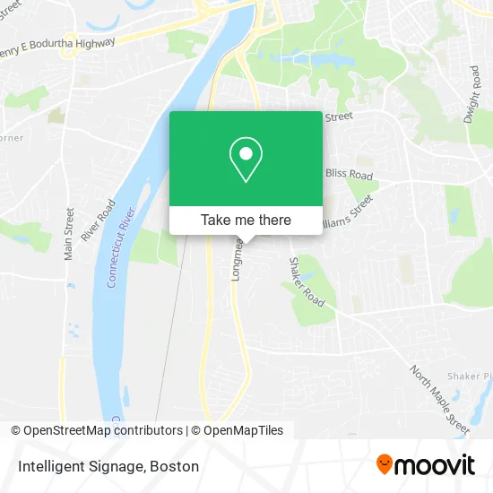Intelligent Signage map