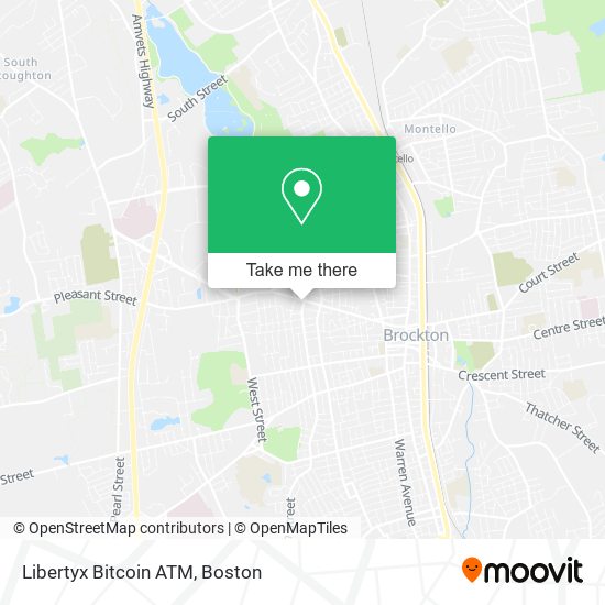 Libertyx Bitcoin ATM map