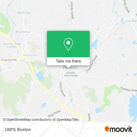 USPS map