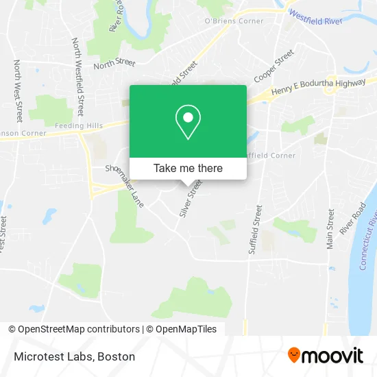 Microtest Labs map