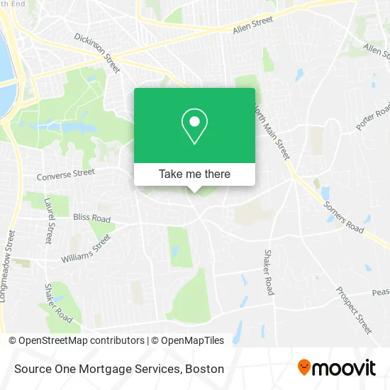 Source One Mortgage Services map