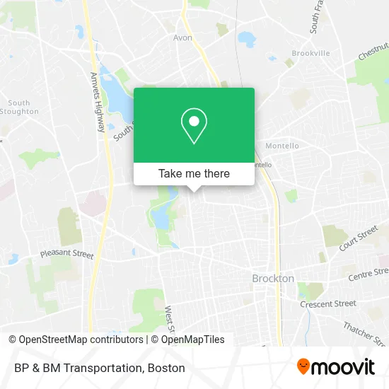 BP & BM Transportation map