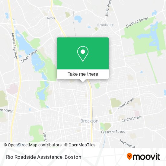 Rio Roadside Assistance map