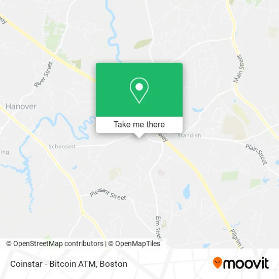 Coinstar - Bitcoin ATM map