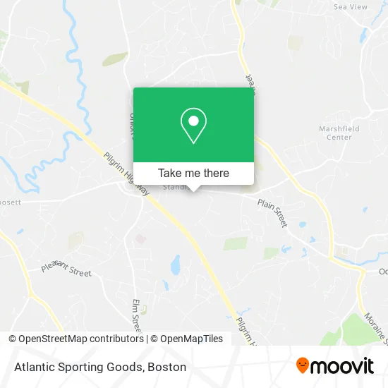 Atlantic Sporting Goods map