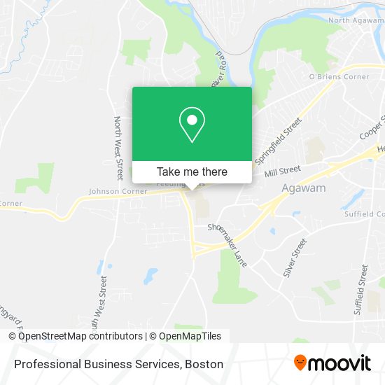 Professional Business Services map