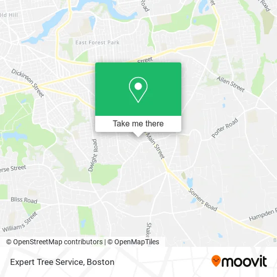 Expert Tree Service map