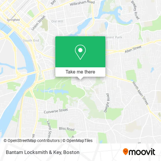 Bantam Locksmith & Key map