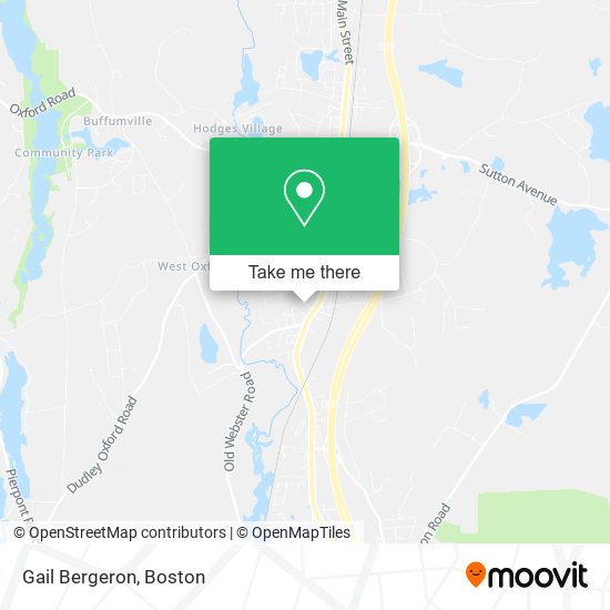 Gail Bergeron map