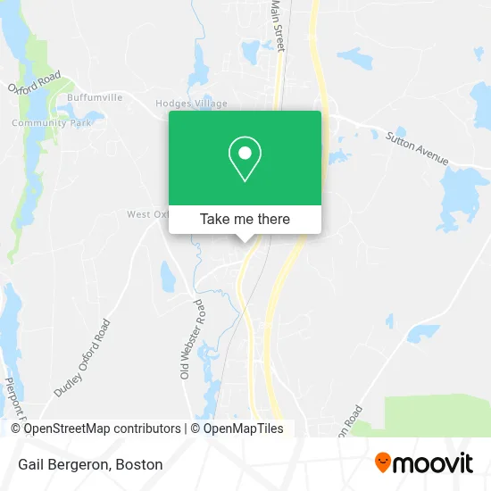 Gail Bergeron map
