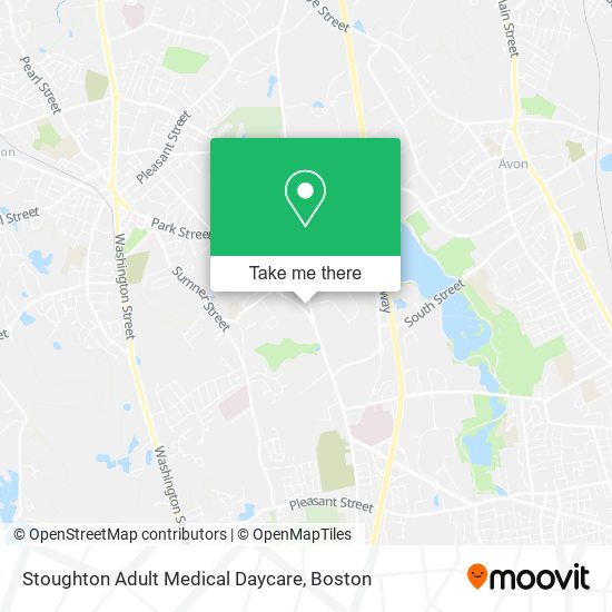 Stoughton Adult Medical Daycare map
