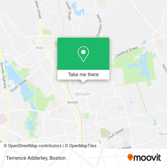 Terrence Adderley map