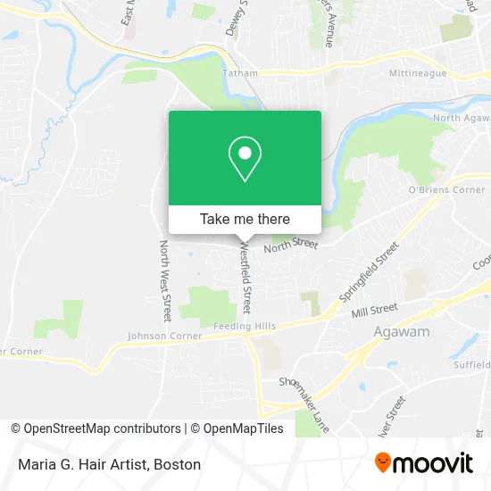Maria G. Hair Artist map