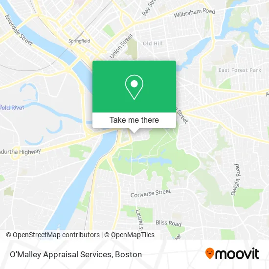 O'Malley Appraisal Services map