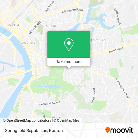 Springfield Republican map