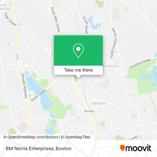 Mapa de BM Norris Enterprises