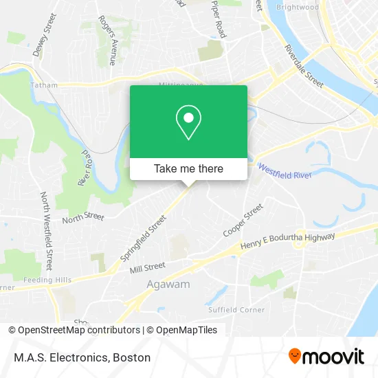 M.A.S. Electronics map