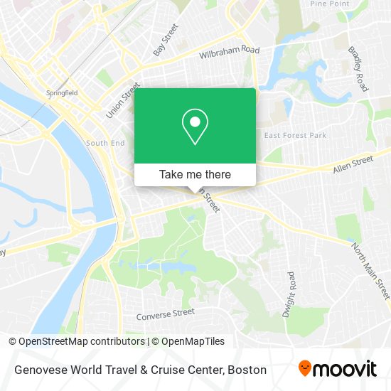 Mapa de Genovese World Travel & Cruise Center
