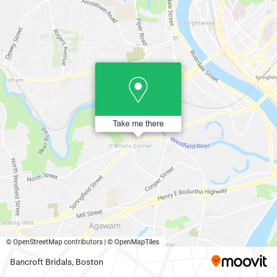Bancroft Bridals map