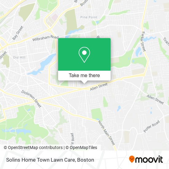 Solins Home Town Lawn Care map