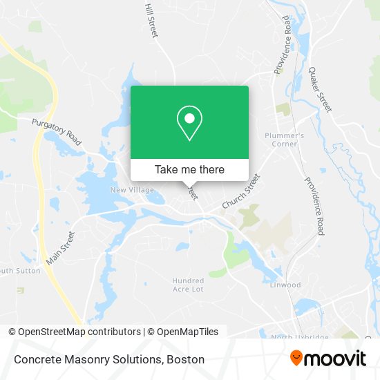 Concrete Masonry Solutions map