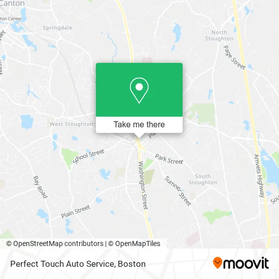 Perfect Touch Auto Service map