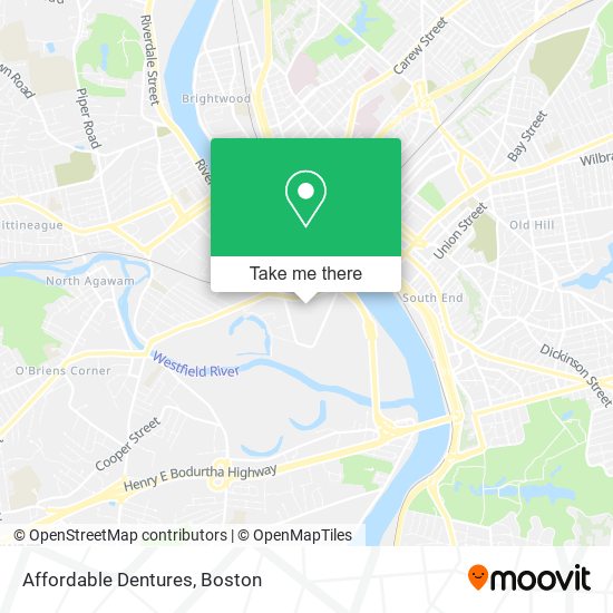 Mapa de Affordable Dentures