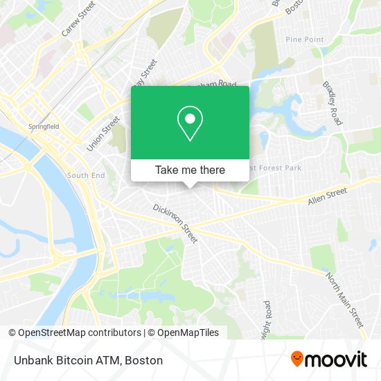 Mapa de Unbank Bitcoin ATM
