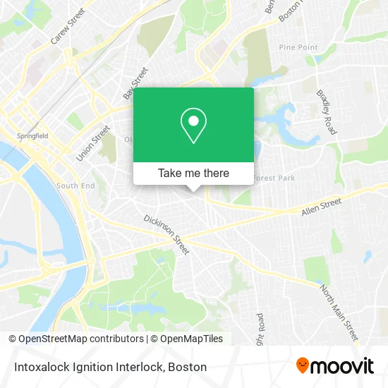 Intoxalock Ignition Interlock map