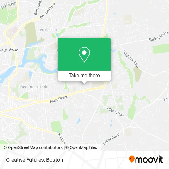 Creative Futures map