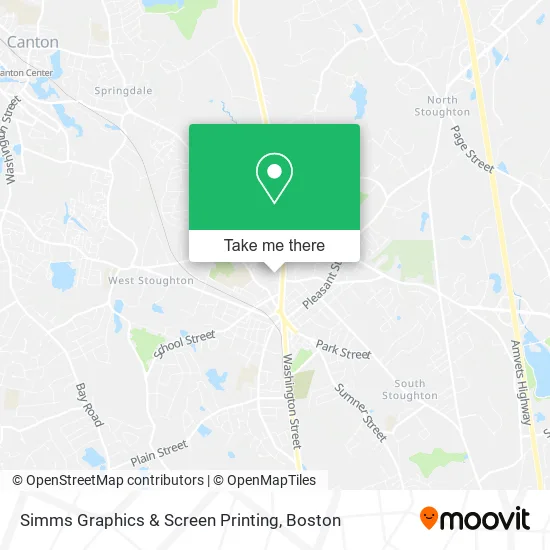 Simms Graphics & Screen Printing map