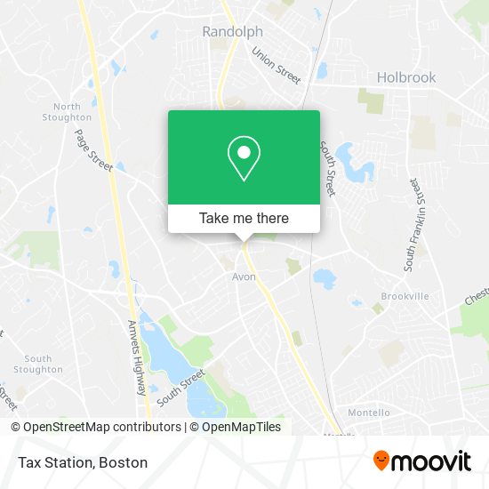 Tax Station map